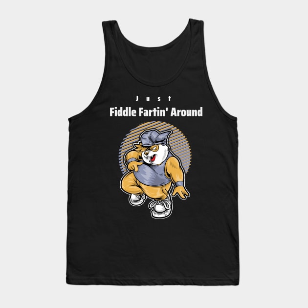 Just Fiddle Fartin' Around Tank Top by Joco Studio